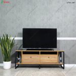 ست میز تلویزیون و کنسول فلزی رامان