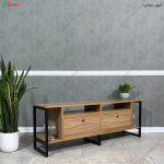 ست میز تلویزیون و کنسول فلزی رامان - Image 4