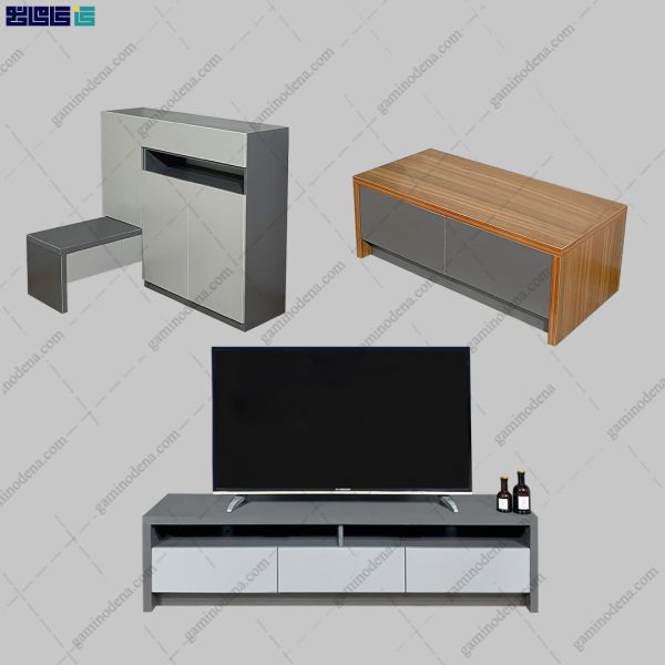 ست میز تلویزیون، جاکفشی و جلومبلی آران