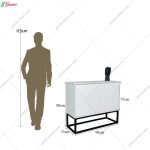 ست میز تلویزیون، جاکفشی و جلومبلی فراز