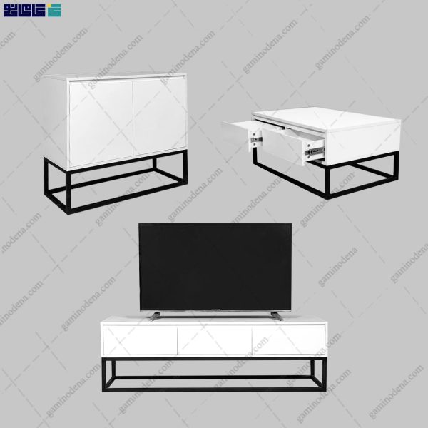 ست میز تلویزیون، جاکفشی و جلومبلی فراز