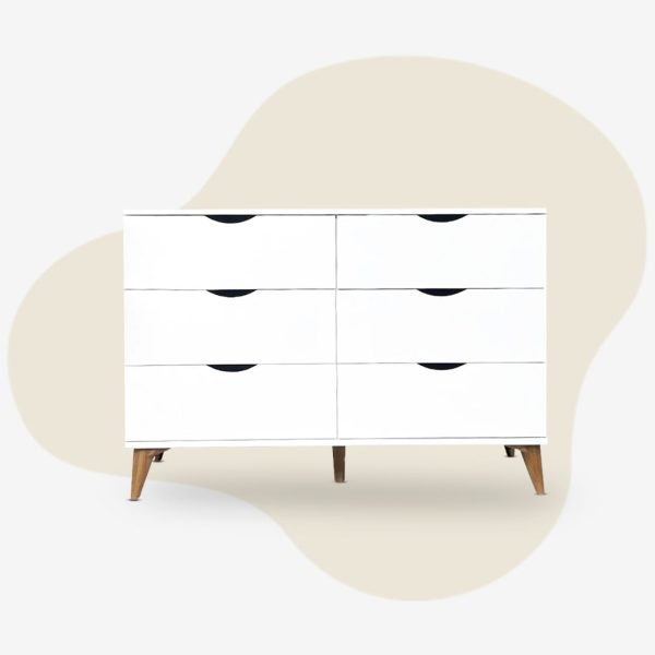 کاور دسته بندی دراور سفید