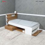 ست تخت خواب و پاتختی آپارتمانی فیروزه