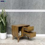 ست تخت خواب و پاتختی ساده و شیک مهسا