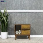 ست تخت خواب و پاتختی ساده و شیک مهسا