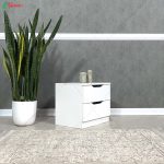 ست تخت خواب و پاتختی کشودار نگار