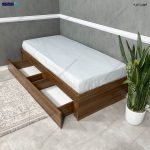 ست تخت خواب و پاتختی آپارتمانی نیلا