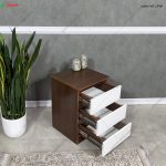 ست تخت خواب و پاتختی آپارتمانی نووا