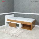 ست تخت خواب و کتابخانه آپارتمانی همتا