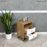 ست تخت خواب و پاتختی مدرن میهن