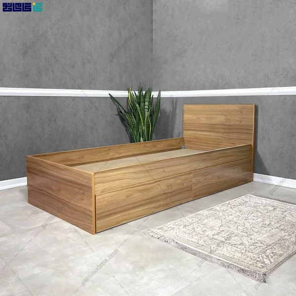 نمای اصلی تخت خواب یک نفره بهار از گامی نو