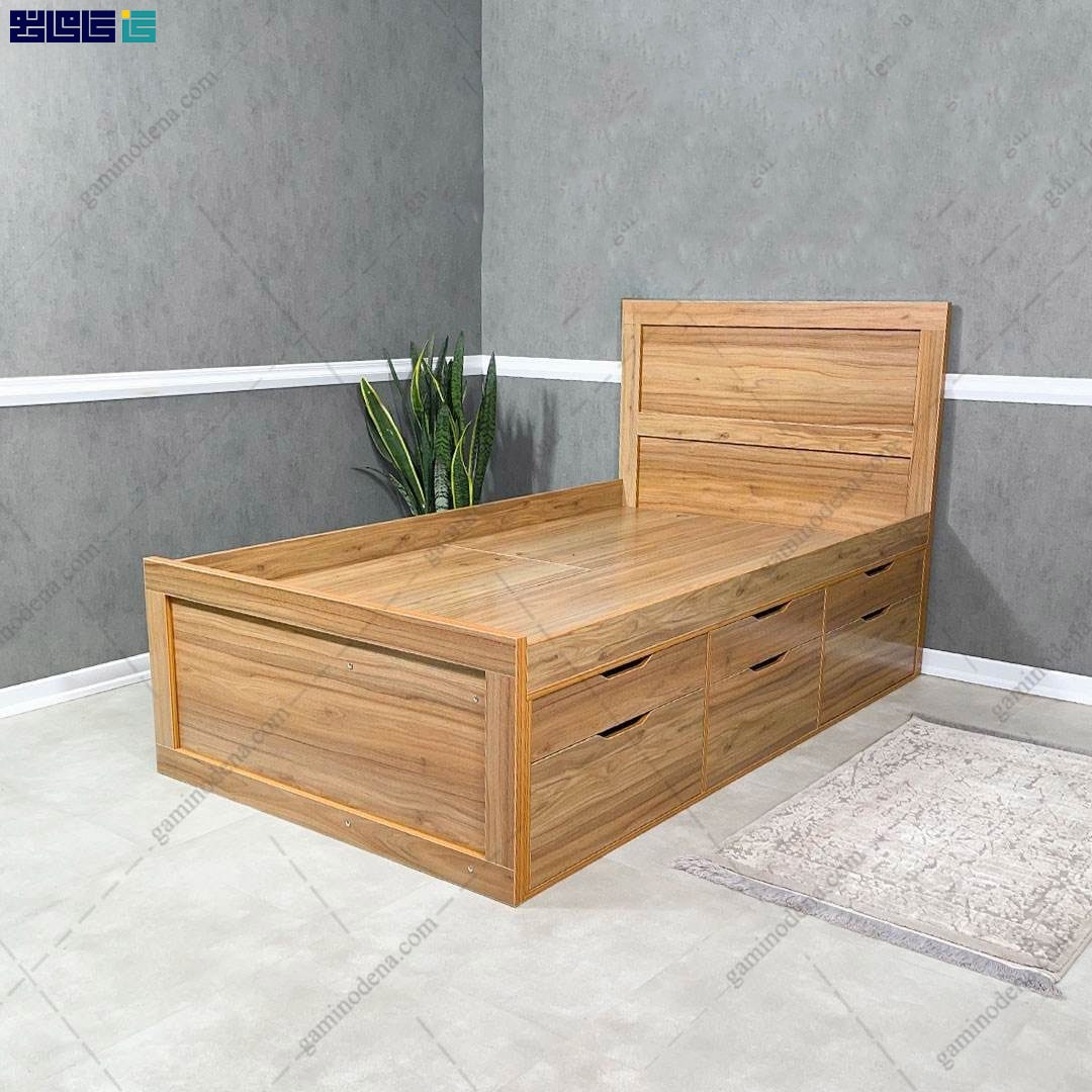 تخت خواب یک و نیم نفره زیبا گامی نو تخت خواب یک و نیم نفره زیبا گامی نو