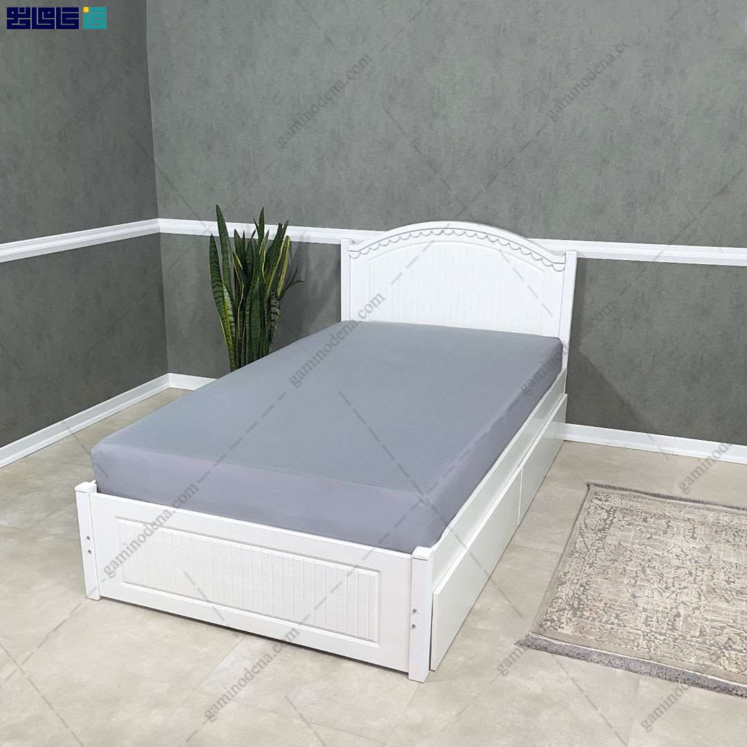 تخت خواب کشودار صبا 120 | گامی نو تخت خواب کشودار صبا 120 | گامی نو