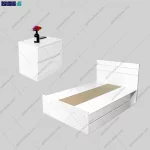 کاور محصول ست تخت خواب و پاتختی گندم