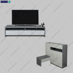 ست جاکفشی و میز تلویزیون هانا