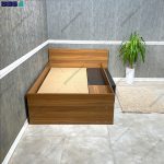 تخت خواب 120 همتا از نمای روبرو، گامی نو