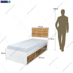 آدمک تخت خواب 120 فدک، گامی نو