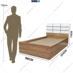 آدمک تخت خواب یک نفره صدف، گامی نو