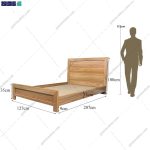 آدمک تخت خواب 120 بهاره گامی نو