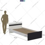 آدمک تخت خواب راحیل 120 گامی نو