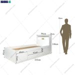 آدمک تخت خواب یک نفره گندم، گامی نو