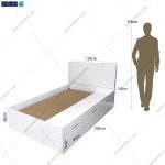 تخت خواب اوپال 120 گامی نو