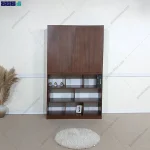 نمای اصلی کتابخانه خانگی و مدرن پولاد