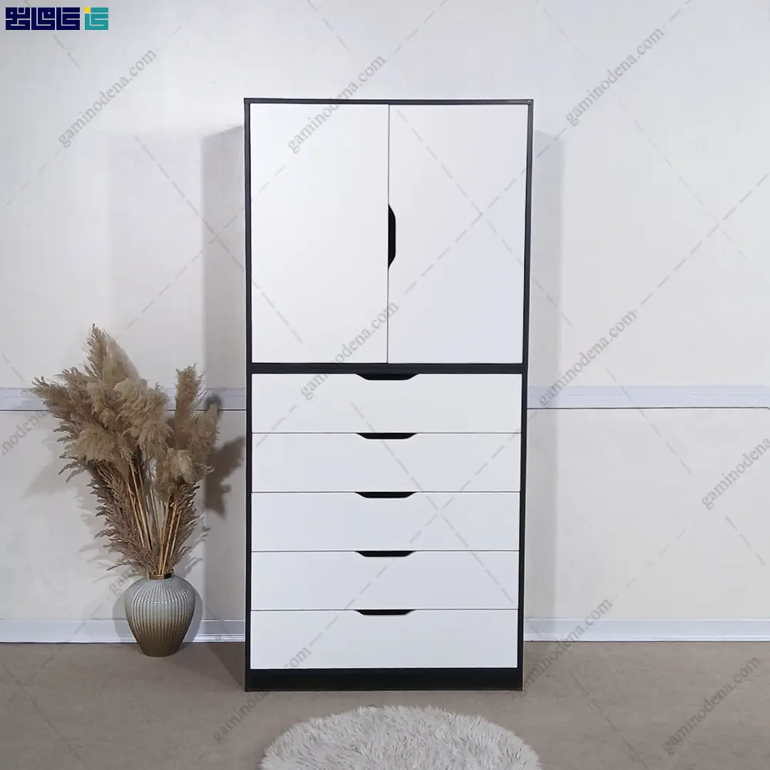 کمد پرند نمای اصلی کمد دیواری و کشویی پرند طراحی در گامی نو