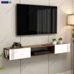 نمای اصلی محصول میز تلویزیون دیواری و لاکچری ارغوان طراحی گامی نو