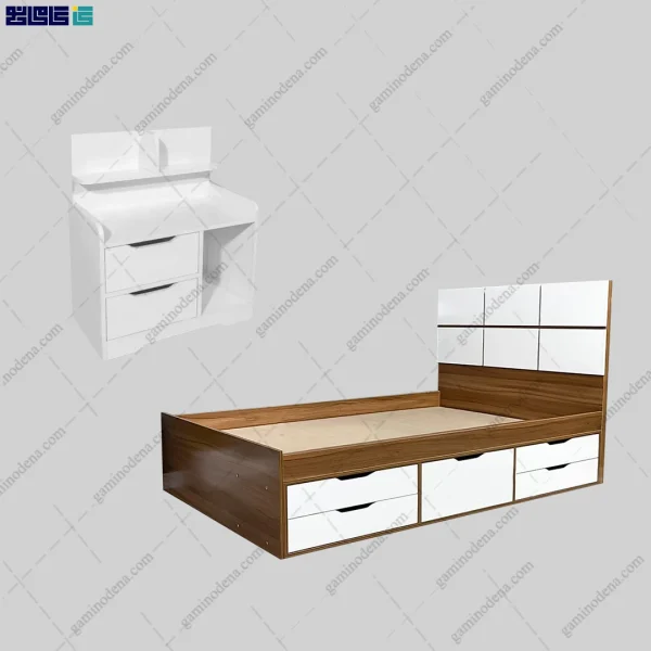 کاور محصول ست تخت خواب و پاتختی ریحانه