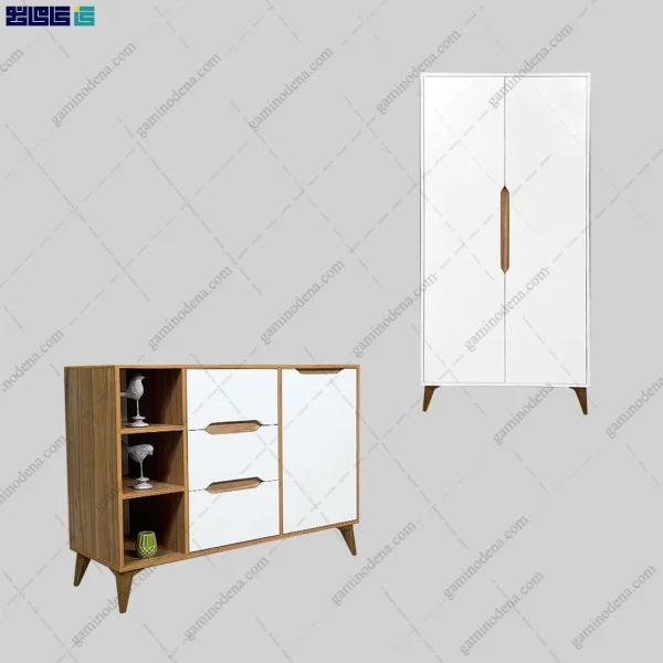 ست میز کنسول و جاکفشی هایلین از گامی نو