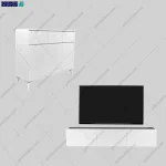 ست میز تلویزیون و کنسول ام دی اف گلسار