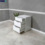 نمی کشو باز میز پاتختی نیکو با طراحی شیک و خاص از گامی نو