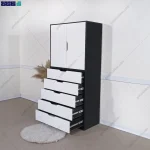 نمای کشو باز کمد دیواری و کشویی پرند