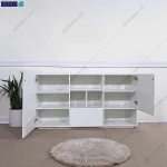 نمای درب باز میز کنسول جدید و مدرن گلی