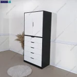 نمای کناری کمد دیواری و کشویی پرند