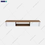 نمای اصلی بدون تلویزیون میز تلویزیون دیواری و لاکچری ارغوان