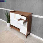 نمای کشو باز کناری از جاکفشی آپارتمانی سلنا