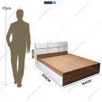 آدمک تخت خواب پسرانه مدرن داریا