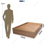 آدمک تخت خواب مدرن هتلی گیسو