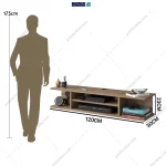 آدمک میز تلویزیون دیواری مدرن لاکچری النا