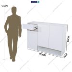 آدمک جاکفشی کنسولی گل طراحی از گامی نو