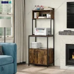 نمای کناری شلف کافی بار خانگی شادی