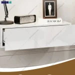 نمای نزدیک از میز ارایش دیواری و مدرن داروین