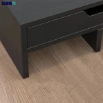 نمای نزدیک از کشو استند مانیتور رومیزی دو نفره آریابان