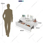 آدمک میز ارایش دیواری و مدرن داروین