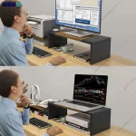 نمای کلی از استند مانیتور دو نفره آرین