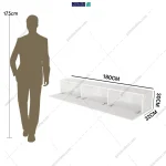 آدمک میز تلویزیون دیواری و ساده و شیک نیکا