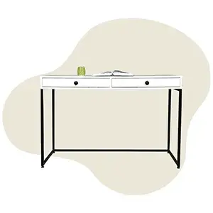 میز تحریر فلزی