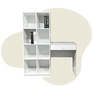 میز تحریر سفید